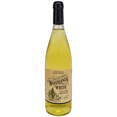 woodlands white wine bottle
